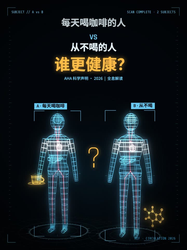 天天喝咖啡的人更健康吗？